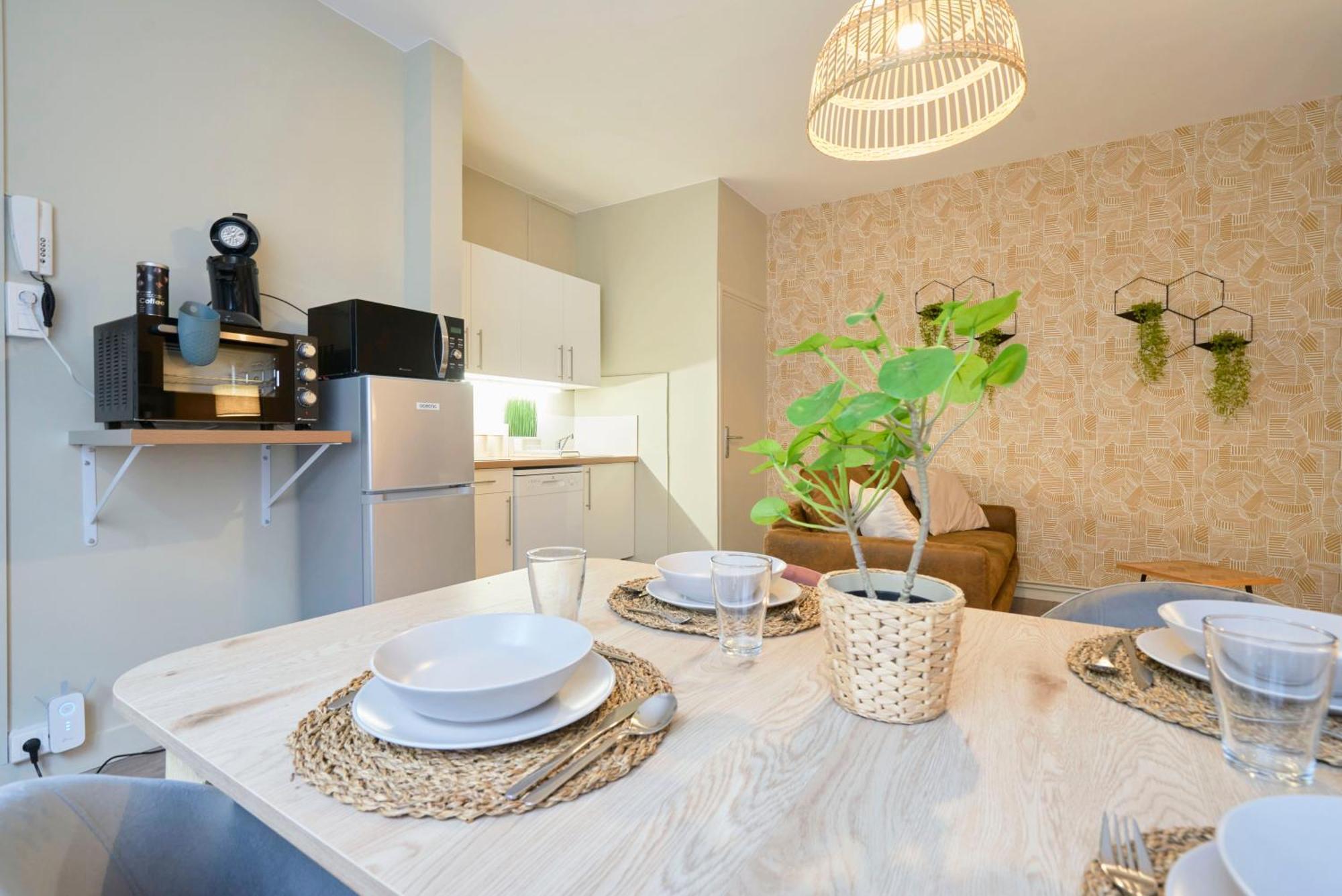 Locationstourcoing - Le 100 Apartment Bagian luar foto