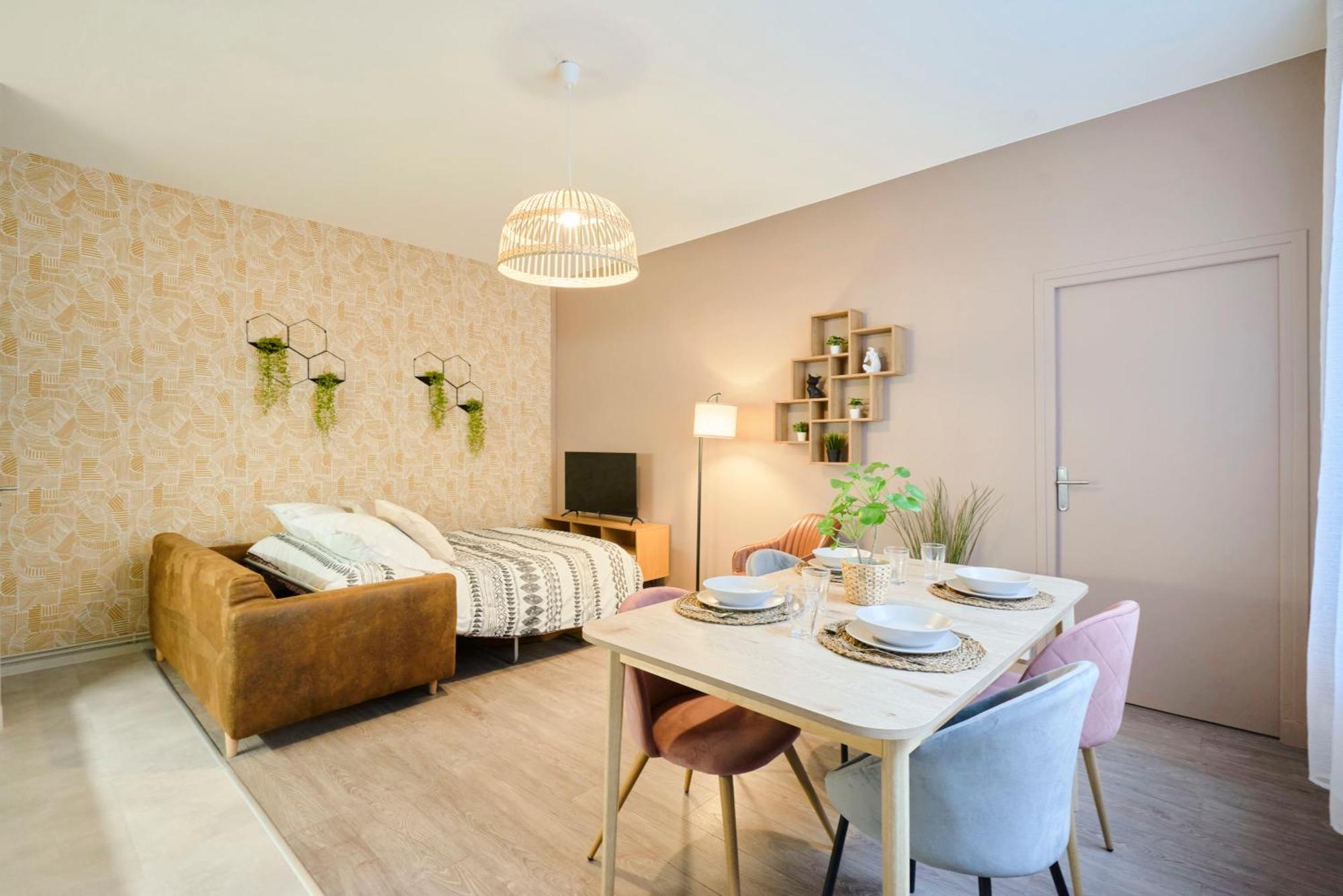 Locationstourcoing - Le 100 Apartment Bagian luar foto